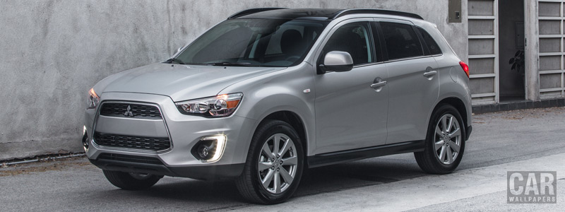 Обои автомобили Mitsubishi Outlander Sport SE US-spec - 2015 - Car wallpapers