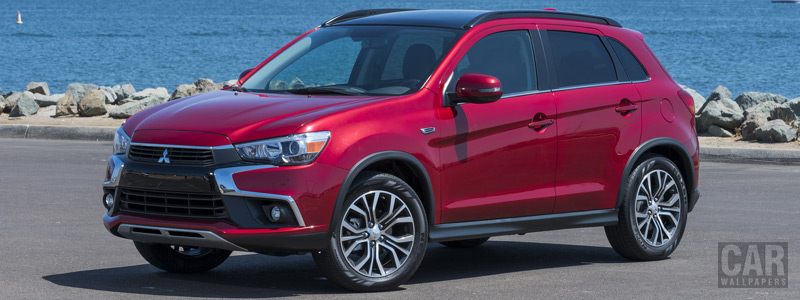 Обои автомобили Mitsubishi Outlander Sport GT US-spec - 2016 - Car wallpapers