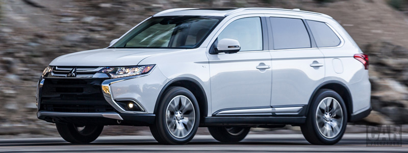 Обои автомобили Mitsubishi Outlander GT US-spec - 2018 - Car wallpapers
