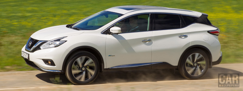 Обои автомобили Nissan-Murano-Hybrid-RU-spec-2016 - Car wallpapers