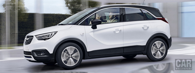 Обои автомобили Opel Crossland X Turbo - 2017 - Car wallpapers