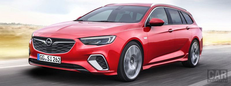 Обои автомобили Opel Insignia Sports Tourer GSi - 2017 - Car wallpapers
