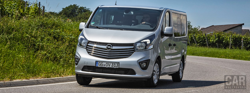 Обои автомобили Opel Vivaro Combi+ - 2017 - Car wallpapers