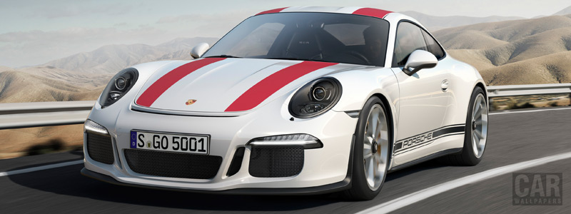 Обои автомобили Porsche 911 R - 2016 - Car wallpapers