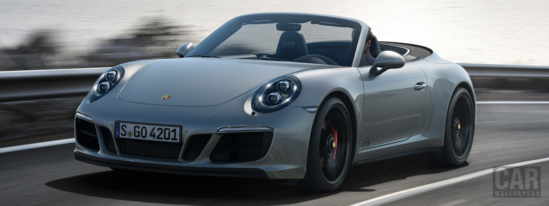 Обои автомобили Porsche 911 Carrera GTS Cabriolet - 2017 - Car wallpapers