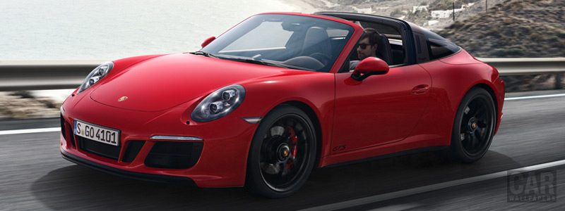 Обои автомобили Porsche 911 Targa 4 GTS - 2017 - Car wallpapers