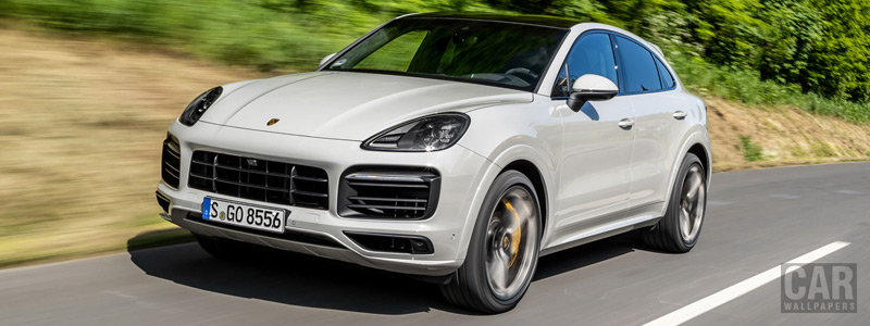 Обои автомобили Porsche Cayenne S Coupe (Crayon) - 2019 - Car wallpapers