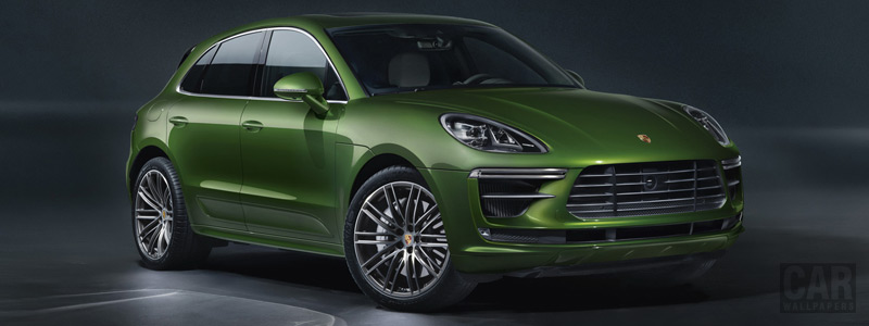 Обои автомобили Porsche Macan Turbo - 2019 - Car wallpapers