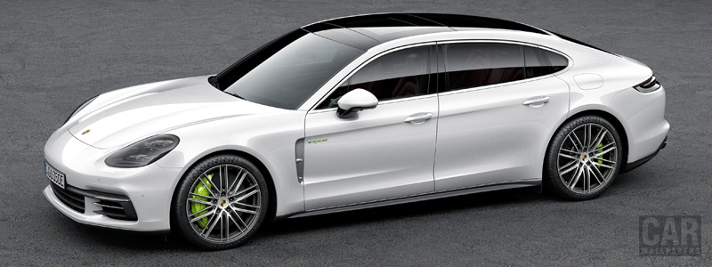 Обои автомобили Porsche Panamera 4 E-Hybrid Executive - 2016 - Car wallpapers