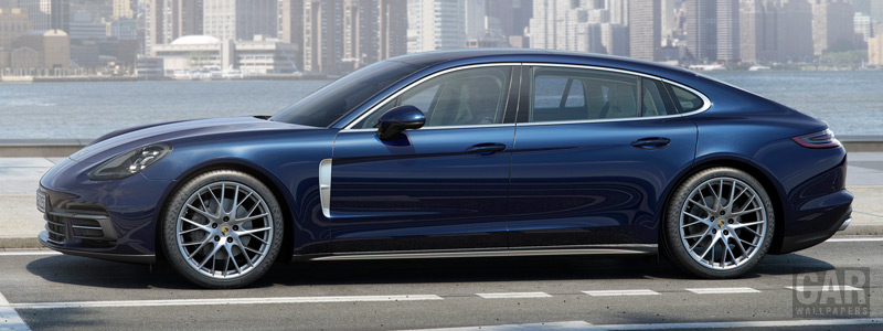 Обои автомобили Porsche Panamera 4S Executive - 2016 - Car wallpapers