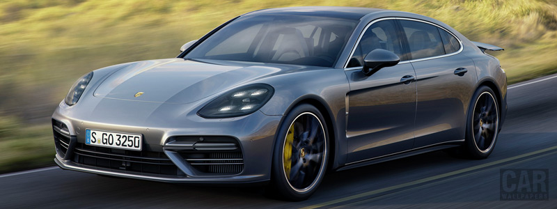 Обои автомобили Porsche Panamera Turbo Executive - 2017 - Car wallpapers