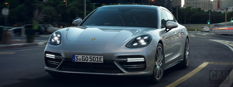 Обои автомобили Porsche Panamera Turbo S E-Hybrid Executive - 2017 - Car wallpapers