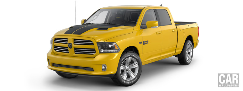Обои автомобили Ram 1500 Stinger Yellow Sport Crew Cab - 2016 - Car wallpapers