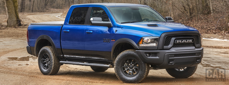 Обои автомобили Ram 1500 Rebel Blue Streak Crew Cab - 2017 - Car wallpapers