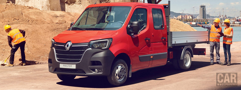 Обои автомобили Renault Master Double Cab Tipper - 2019 - Car wallpapers