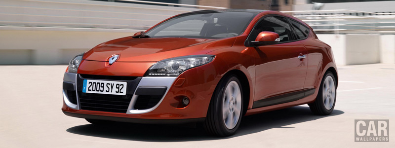 Обои автомобили Renault Megane Coupe - 2008 - Car wallpapers