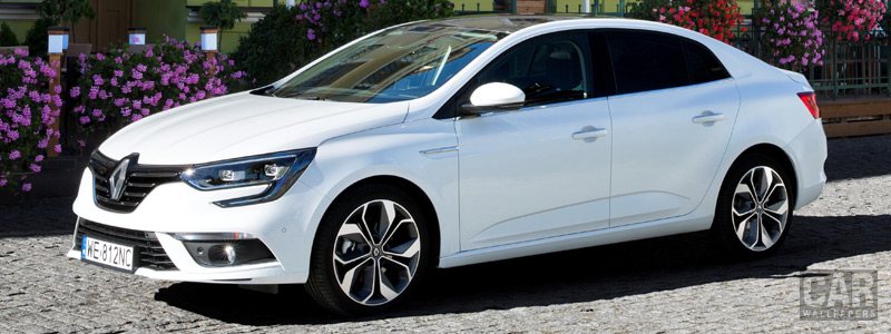 Обои автомобили Renault-Megane-Sedan-2016 - Car wallpapers