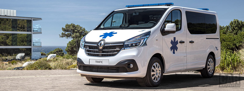 Обои автомобили Renault Trafic Ambulance - 2019 - Car wallpapers
