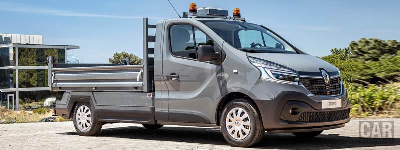 Обои автомобили Renault Trafic Tipper - 2019 - Car wallpapers
