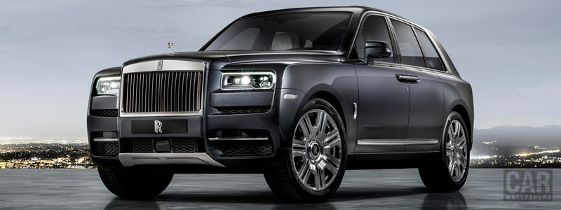 Обои автомобили Rolls-Royce Cullinan - 2018 - Car wallpapers