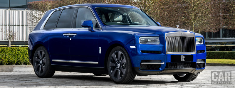 Обои автомобили Rolls-Royce Cullinan Shanghai Motor Show - 2019 - Car wallpapers