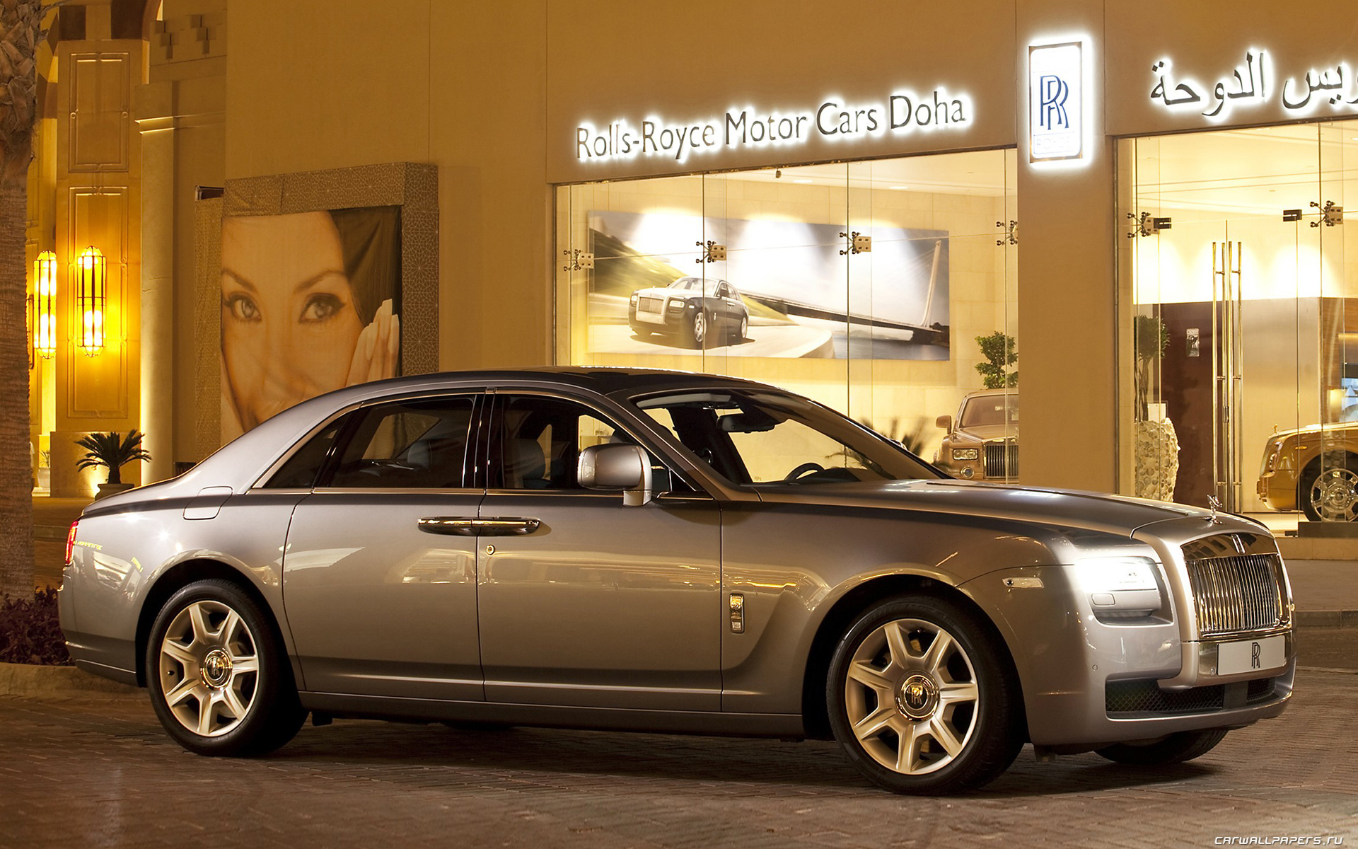 Обои автомобили Rolls-Royce Ghost - 2009.