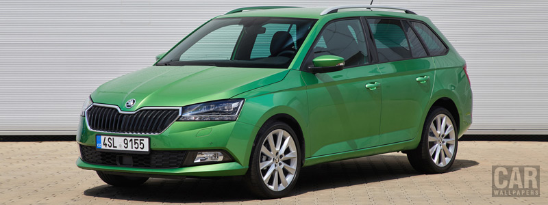 Обои автомобили Skoda Fabia Combi - 2018 - Car wallpapers