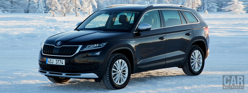 Обои автомобили Skoda Kodiaq Scout - 2018 - Car wallpapers