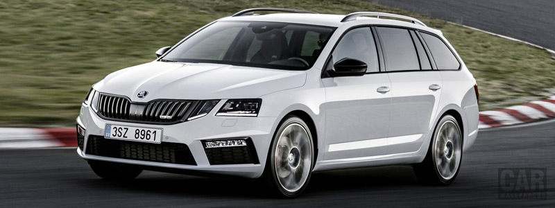 Обои автомобили Skoda Octavia RS Combi - 2017 - Car wallpapers