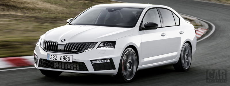 Обои автомобили Skoda Octavia RS - 2017 - Car wallpapers