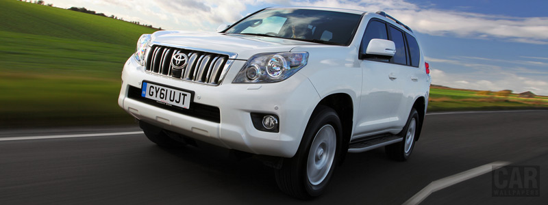 Обои автомобили Toyota Land Cruiser UK-spec - 2010 - Car wallpapers
