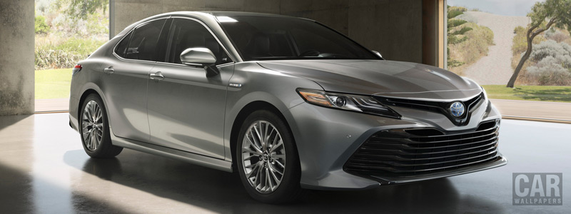 Обои автомобили Toyota Camry Hybrid XLE US-spec - 2017 - Car wallpapers