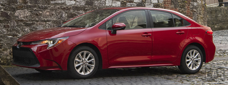 Обои автомобили Toyota Corolla LE Sedan US-spec - 2019 - Car wallpapers