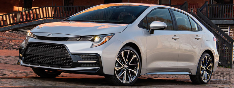 Обои автомобили Toyota Corolla SE Sedan US-spec - 2019 - Car wallpapers