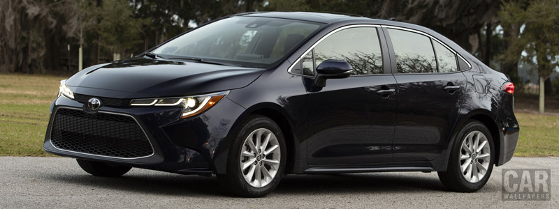 Обои автомобили Toyota Corolla XLE Sedan US-spec - 2019 - Car wallpapers