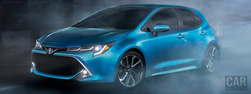 Обои автомобили Toyota Corolla XSE Hatchback US-spec - 2019 - Car wallpapers