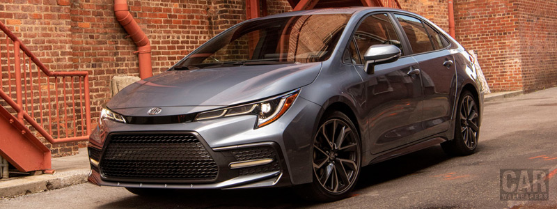 Обои автомобили Toyota Corolla XSE Sedan US-spec - 2019 - Car wallpapers