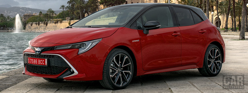 Обои автомобили Toyota Corolla Hatchback Hybrid 2.0L - 2019 - Car wallpapers