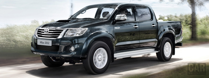 Обои автомобили Toyota Hilux Double Cab - 2012 - Car wallpapers