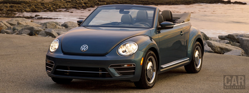 Обои автомобили Volkswagen Beetle Turbo Convertible US-spec - 2018 - Car wallpapers