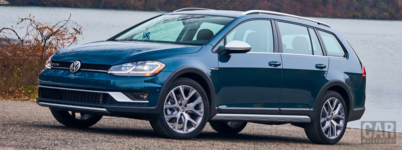Обои автомобили Volkswagen Golf Alltrack US-spec - 2018 - Car wallpapers