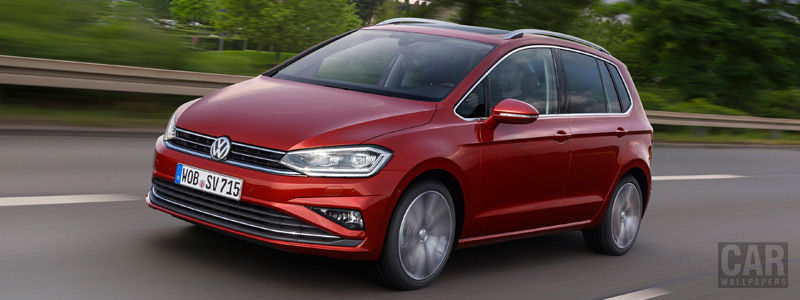 Обои автомобили Volkswagen Golf Sportsvan TSI - 2017 - Car wallpapers