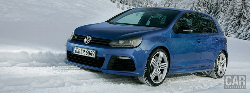 Обои автомобили Volkswagen Golf R - 2010 - Car wallpapers