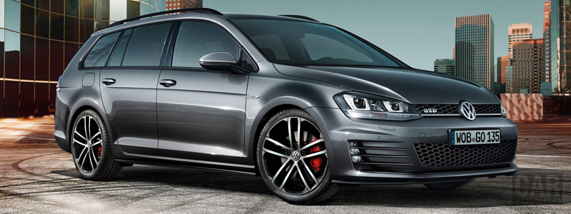 Обои автомобили Volkswagen Golf GTD Variant - 2015 - Car wallpapers