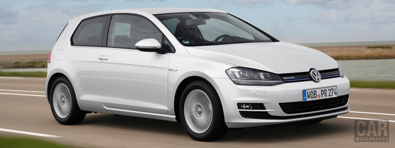 Обои автомобили Volkswagen Golf TSI BlueMotion 3door - 2015 - Car wallpapers