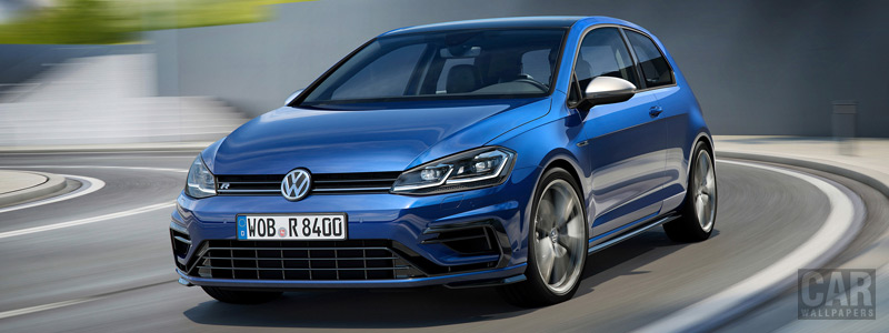 Обои автомобили Volkswagen Golf R 3door - 2017 - Car wallpapers