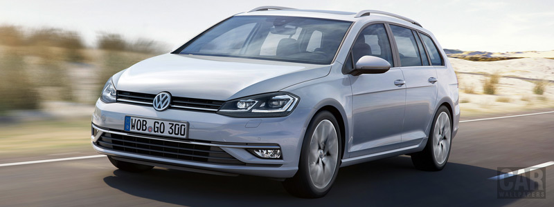 Обои автомобили Volkswagen Golf TDI Variant - 2017 - Car wallpapers