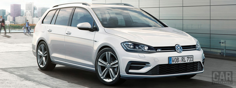 Обои автомобили Volkswagen Golf Variant R-Line - 2017 - Car wallpapers