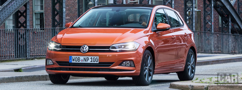 Обои автомобили Volkswagen Polo - 2017 - Car wallpapers