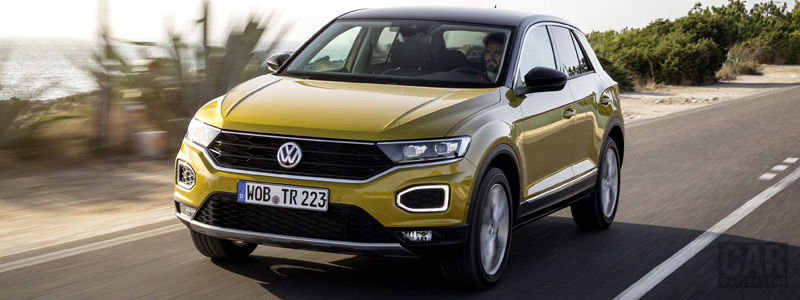 Обои автомобили Volkswagen T-Roc TDI 4MOTION - 2017 - Car wallpapers